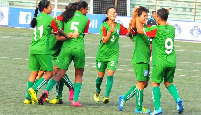 ভুটানকে হারিয়ে ফাইনালে বাংলাদেশের মেয়েরা