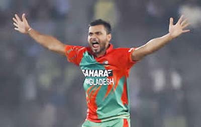 প্রথম বাংলাদেশী হিসেবে ২৫০ উইকেট মাশরাফির