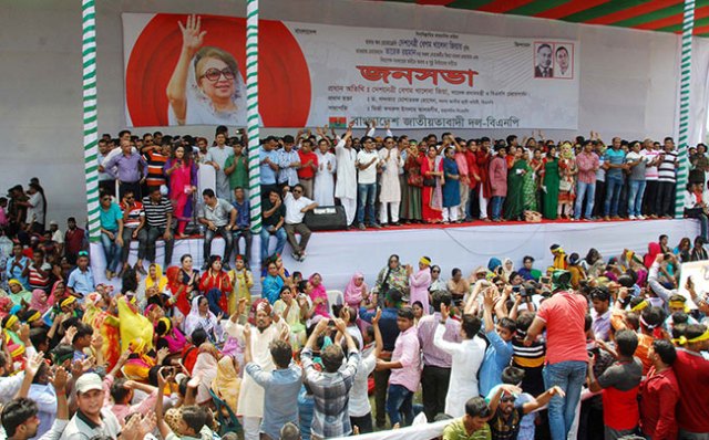 খালেদা জিয়াকে কারাগারে রেখে কোনো নির্বাচন হবে না : বিএনপি