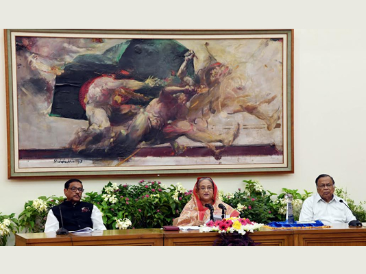 বাইরের মুখাপেক্ষী হয়ে আমার রাজনীতি না : প্রধানমন্ত্রী