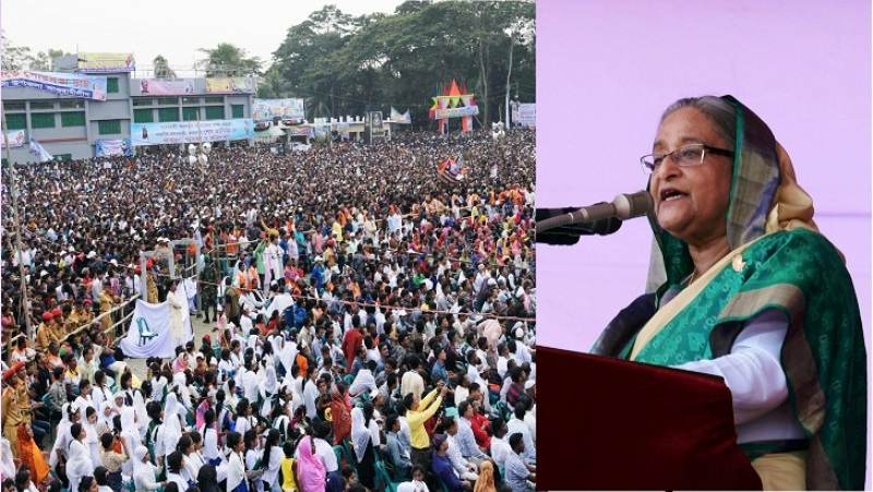 আওয়ামী লীগকে আবারো বিজয়ী করতে নৌকা মার্কায় ভোট দিন