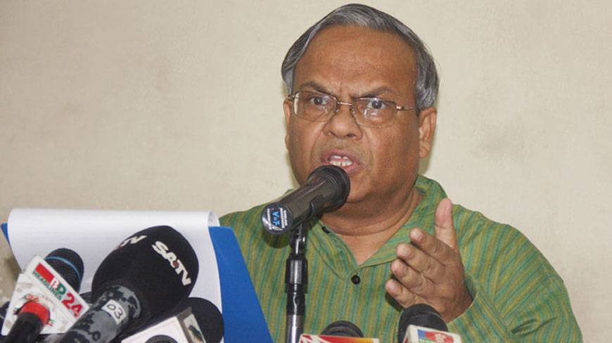 সংবাদ সম্মেলনে রিজভী : ইসি আওয়ামী সরকারের এজেন্ডা বাস্তবায়নে সদা তৎপর