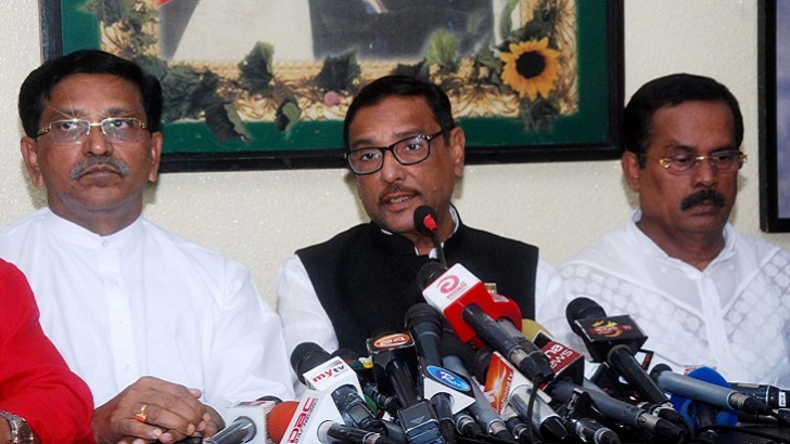 ঐক্যফ্রন্টের সঙ্গে সংলাপে বসবেন সরকার  : ওবায়দুল কাদের