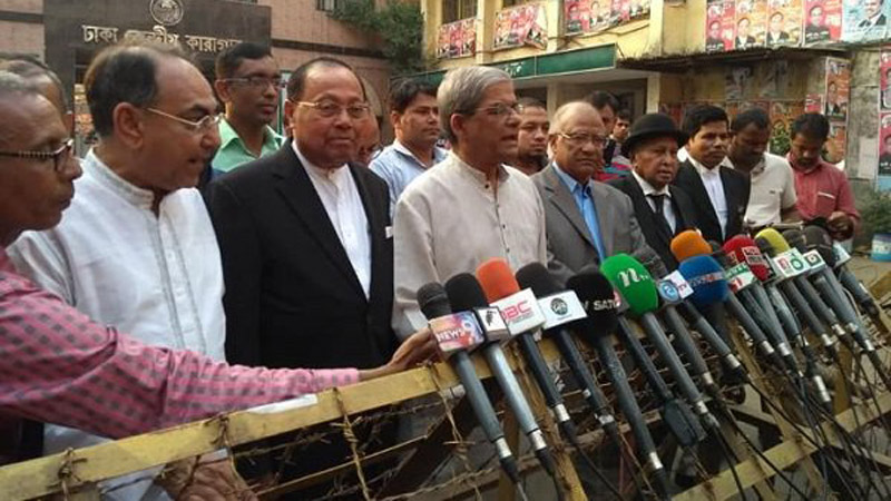 খালেদা জিয়ার সাথে সাক্ষাত শেষে যে কথা বললেন মির্জা ফখরুল