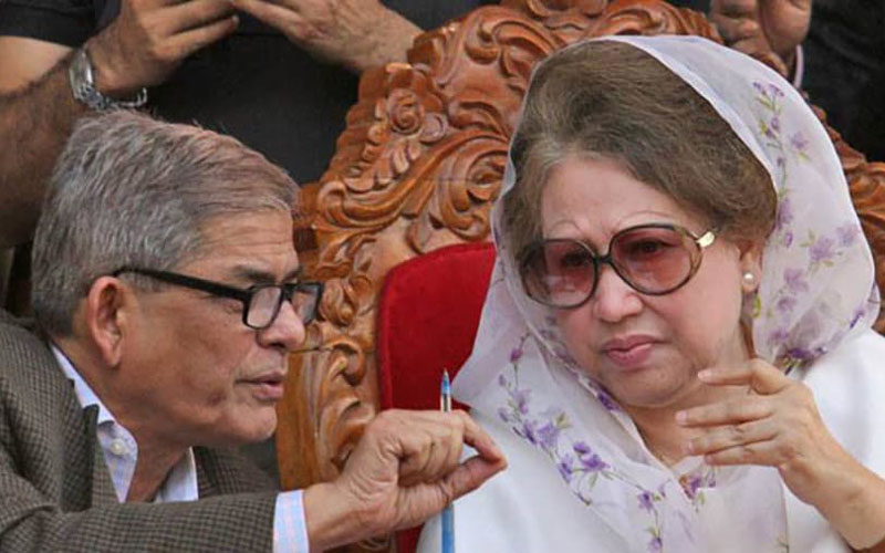 বগুড়া-৬ আসনে খালেদা জিয়ার বিকল্প মির্জা ফখরুল প্রার্থী