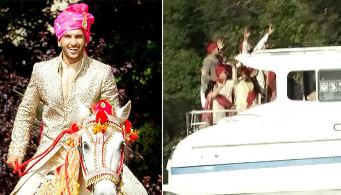 নাচতে নাচতে বিয়ে করতে গেলেন রণবীর