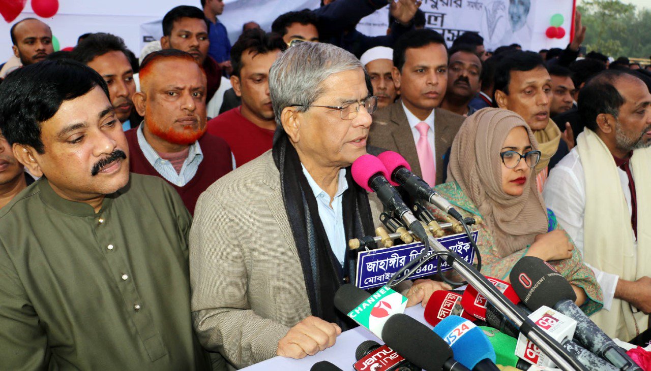এখন সময় এসেছে রুখে দাঁড়াবার :মির্জা ফখরুল