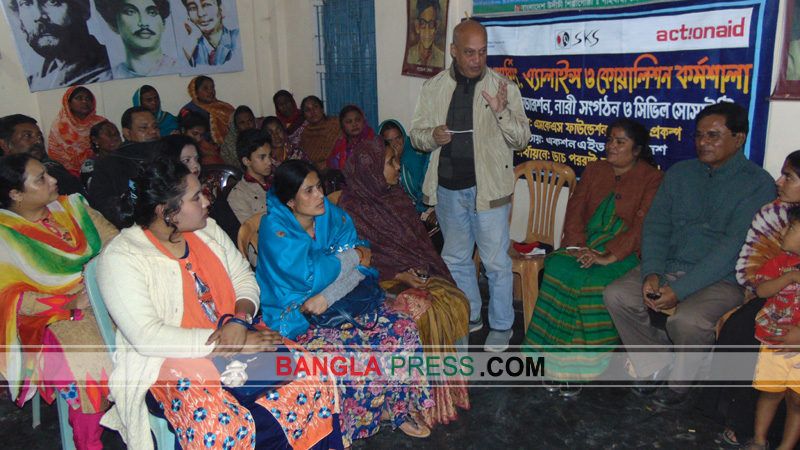 গাইবান্ধায় পাওয়ার প্রকল্পের নেটওয়ার্ক এলায়েন্স এন্ড কোয়ালিশন কর্মশালা অনুষ্ঠিত