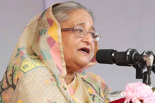 ভোটের প্রচারে রংপুরে প্রধানমন্ত্রী...