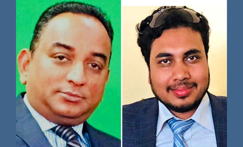 যুক্তরাষ্ট্র বঙ্গবন্ধু ফাউন্ডেশনের সভাপতি রনেল সম্পাদক রাশেদুল