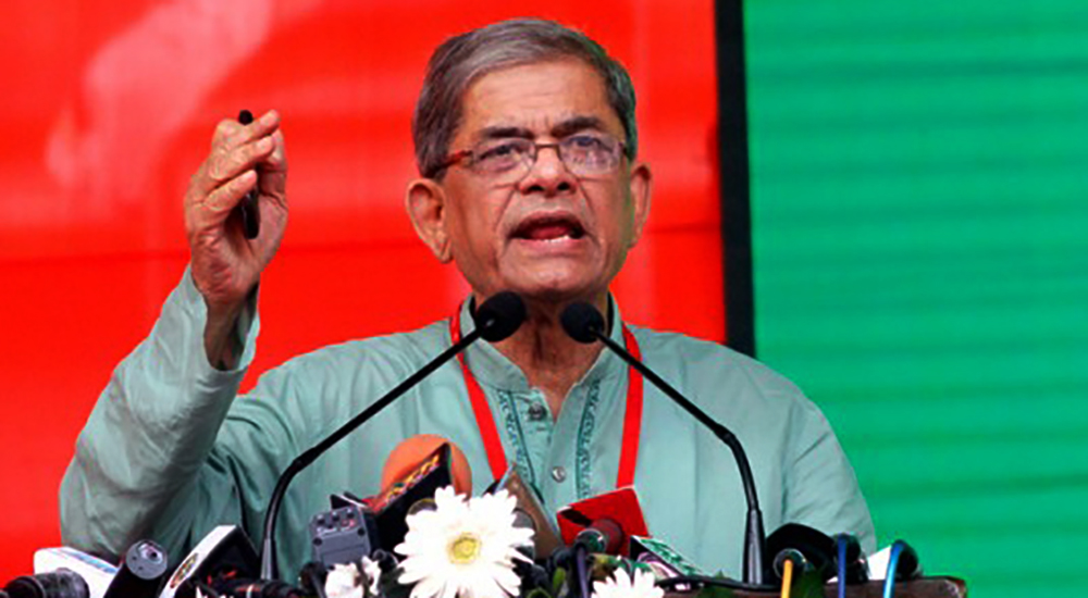 নির্বাচন ব্যবস্থা নিয়ে খেলছে বর্তমান সরকার : ফখরুল