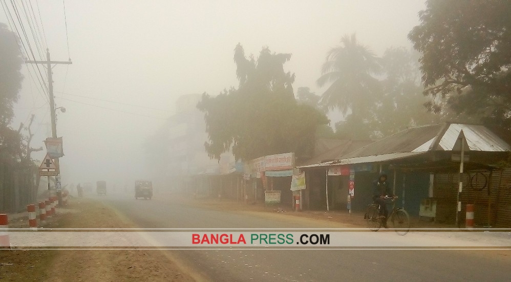 পঞ্চগড়ে আবারও জেঁকে বসেছে শীত