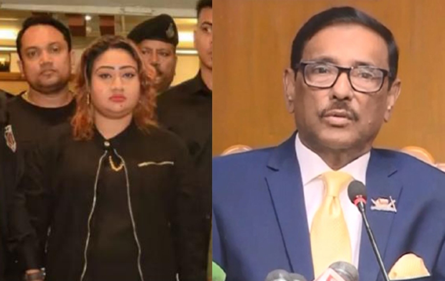 সরকারের সায় আছে বলেই ধরা, পাপিয়া প্রসঙ্গে কাদের