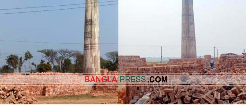 গৌরীপুরে গুড়িয়ে দেয়া ইটভাটায় বের হচ্ছে আস্ত নতুন ইট !