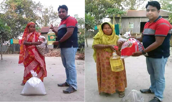 ত্রাণ দিয়ে ছবি তুলে তা ফেরত নেয়া চেয়ারম্যান আ. লীগ থেকে বহিষ্কার