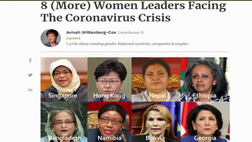 করোনা মোকাবেলায় ফোর্বসের তালিকায় প্রধানমন্ত্রী