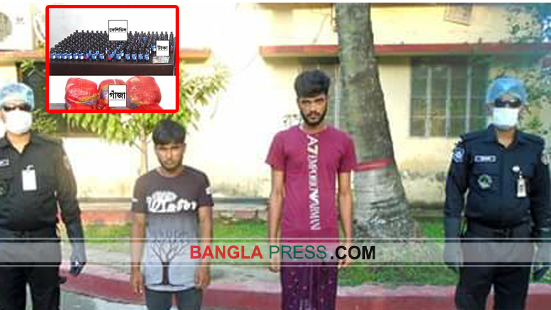 রংপুরে পাথর বোঝাই ট্রাক থেকে বিপুল মাদকদ্রব্যসহ আটক ২