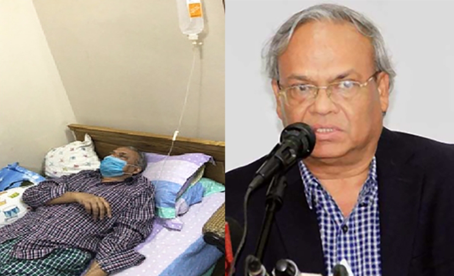 বিএনপি নেতা রিজভী গুরুতর অসুস্থ