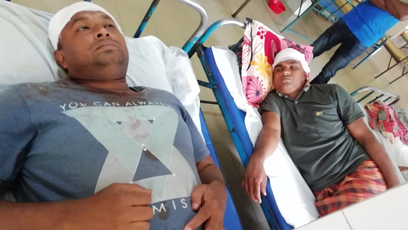 সাঁথিয়ায় সাংবাদিকসহ যুবলীগ নেতাকে কুপিয়ে হত্যা চেষ্টা