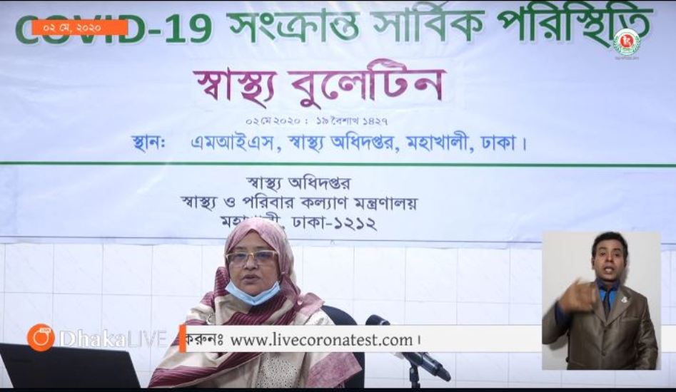 দেশে করোনায় আরও ৫ জনের মৃত্যু, নতুন শনাক্ত ৫৫২