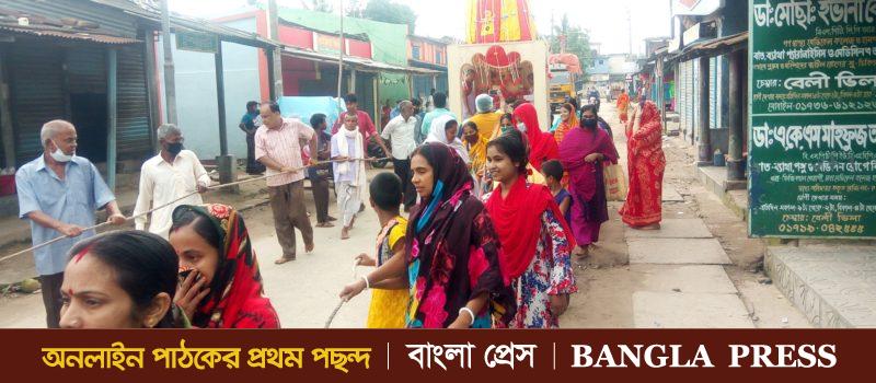 ফুলবাড়ীতে রথযাত্রা অনুষ্ঠিত
