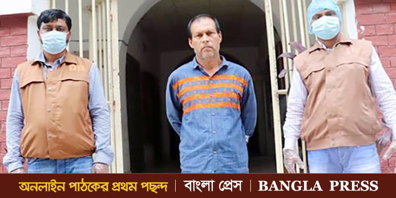 মানবপাচারকারী গৌরীপুরের দুলাল ময়মনসিংহে গ্রেফতার