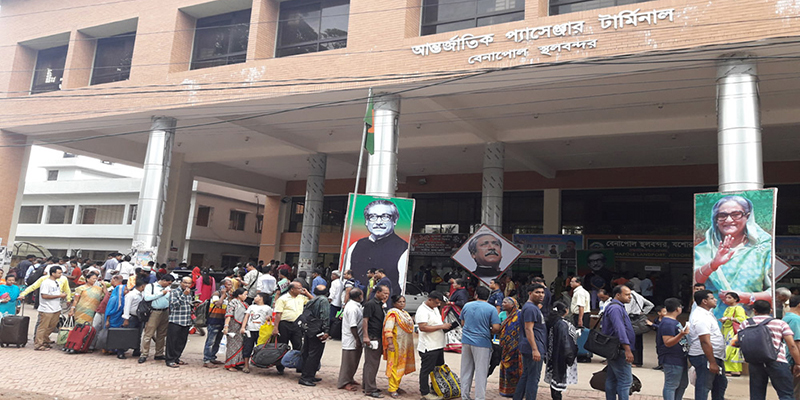 বেনাপোল ইমিগ্রেশন রাজস্ব আয় করেছে প্রায় সাড়ে ৬৭ কোটি টাকা