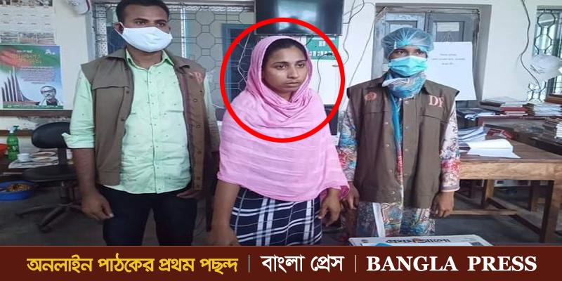 ঝালকাঠিতে ইয়াবাসহ মাদক সম্রাট রাজার স্ত্রী আটক