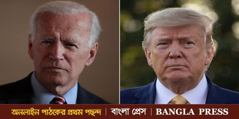 বাইডেনকে এবার ‘ভুয়া প্রেসিডেন্ট’ আখ্যা দিলেন ট্রাম্প