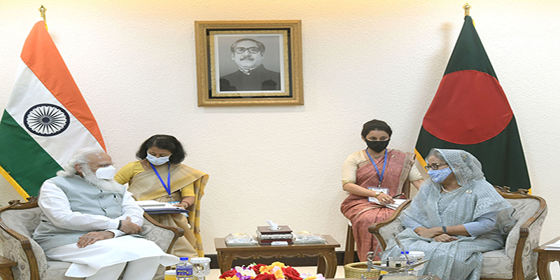 হাসিনা-মোদী বৈঠক : ৫টি সমঝোতা স্মারক সই
