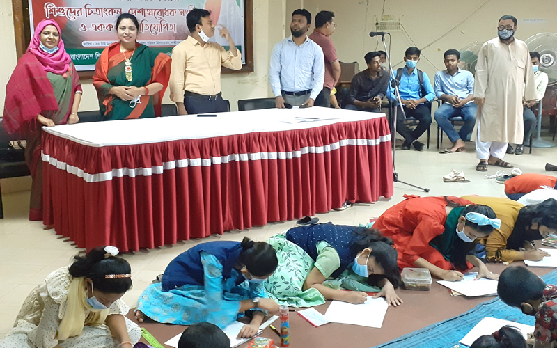 লক্ষ্মীপু্রে সুবর্ণজয়ন্তীতে শিশু-কিশোরদের প্রতিযোগিতা