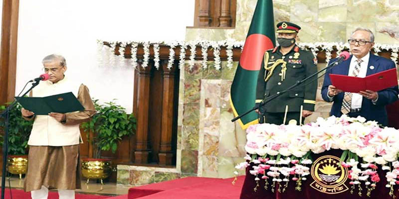 প্রতিমন্ত্রী হিসেবে শপথ নিলেন শামসুল আলম