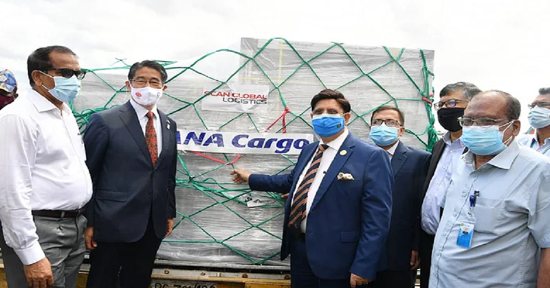 জাপান থেকে এলো ২ লাখ ৪৫ হাজার টিকা