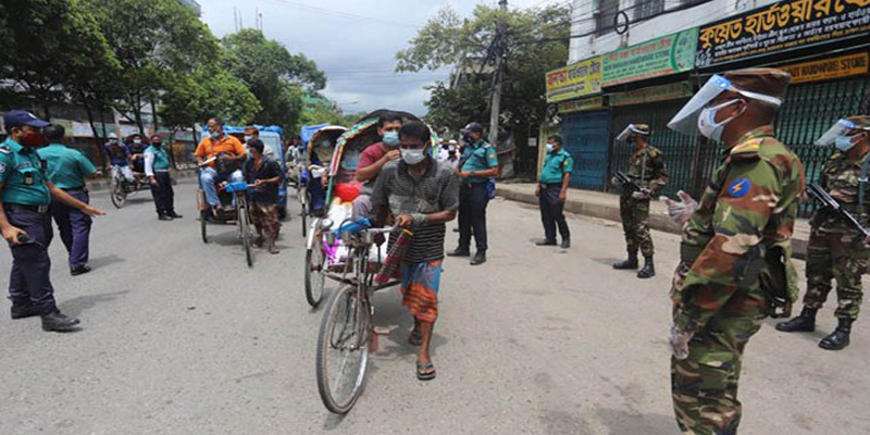 বিধি-নিষেধের দ্বিতীয় দিনে আটক ৩৮৩