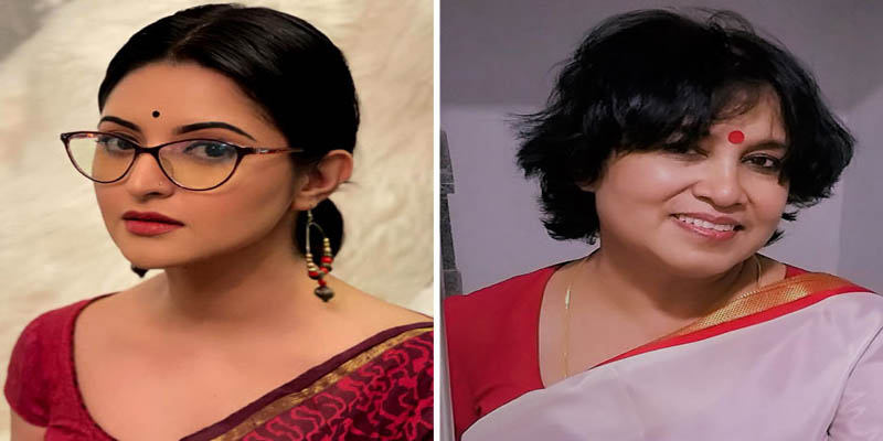 দূর থেকে পরীমনিকে শ্রদ্ধা জানলেন তসলিমা নাসরিন