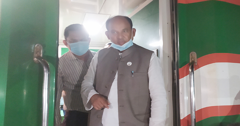 রুহিয়া রেলষ্টেশনকে আধুনিকায়নের ঘোষনা দিলেন রেলমন্ত্রী