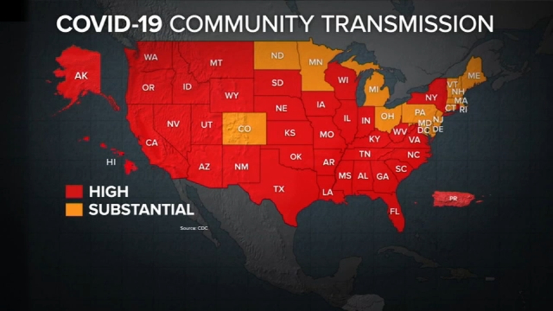 যুক্তরাষ্ট্রে আবারও বেড়েছে করোনা সংক্রমণ