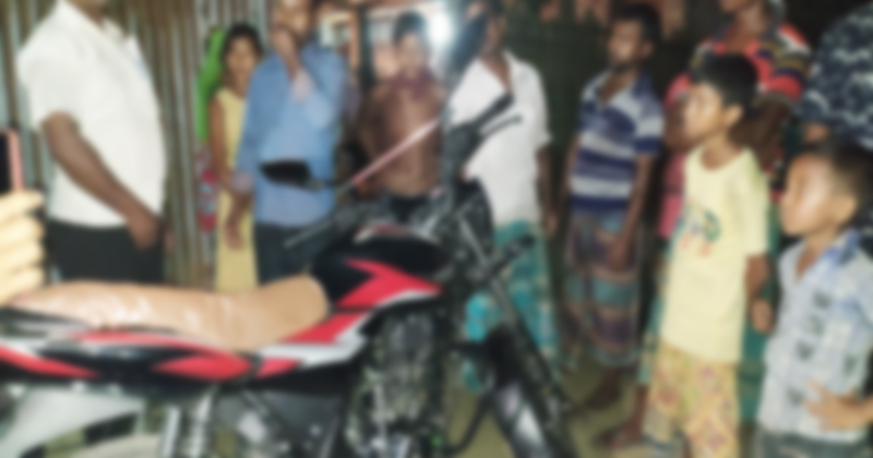 মোটরসাইকেল চালানো শিখতে গিয়ে নিজে নিয়ন্ত্রণ হারিয়ে মৃত্যু