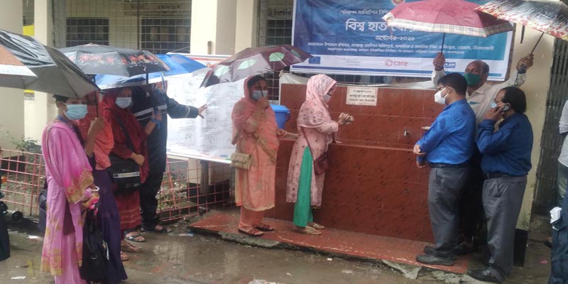 ডোমারে জানো প্রকল্পের উদ্যোগে বিশ্ব হাত ধোয়া দিবস পালিত