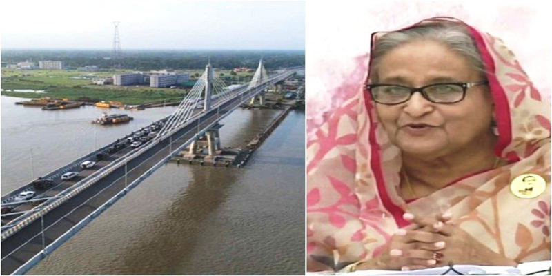 স্বপ্নের পায়রা সেতুর উদ্বোধন করলেন প্রধানমন্ত্রী