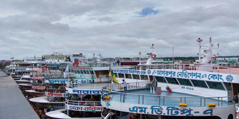বাসের পর এবার বন্ধ হলো লঞ্চ