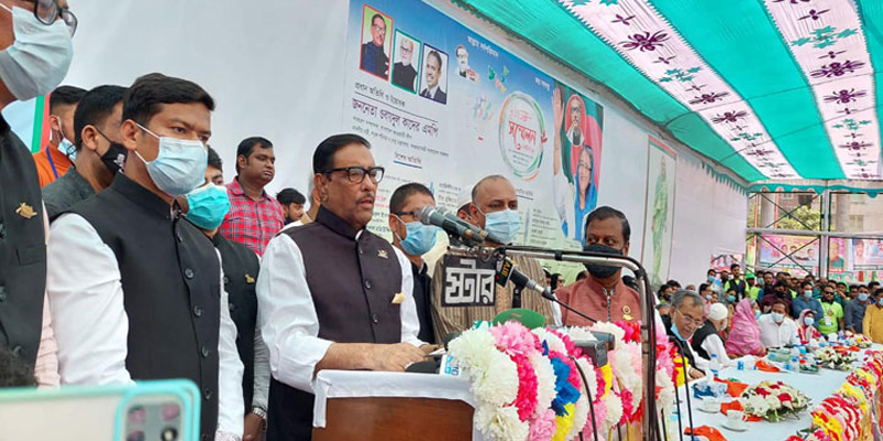 চিকিৎসকরা খালেদার অসুস্থতা নিয়ে শেখানো কথা বলছেন: কাদের