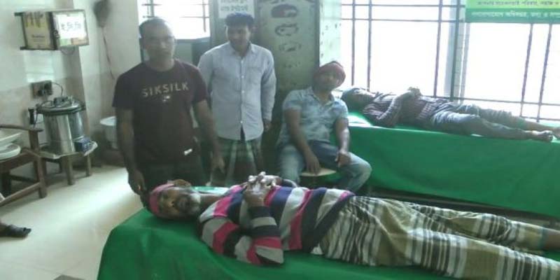 বিয়ে বাড়িতে সাউন্ড বক্স বাজানোকে কেন্দ্র করে সংঘর্ষ, আহত ১৫