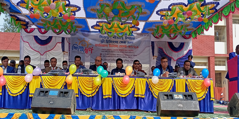 একযুগ পূর্তিতে শিশুস্বর্গ ফাউন্ডেশনের শীত উপহার