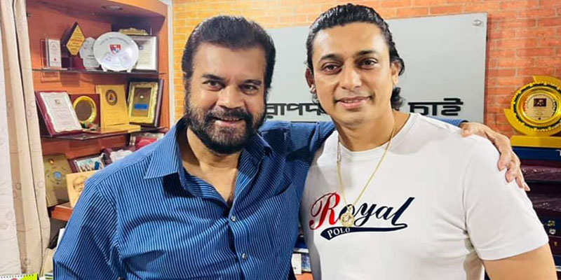 শিল্পী সমিতির সভাপতি ইলিয়াস কাঞ্চন, জায়েদ খান সাধারণ সম্পাদক