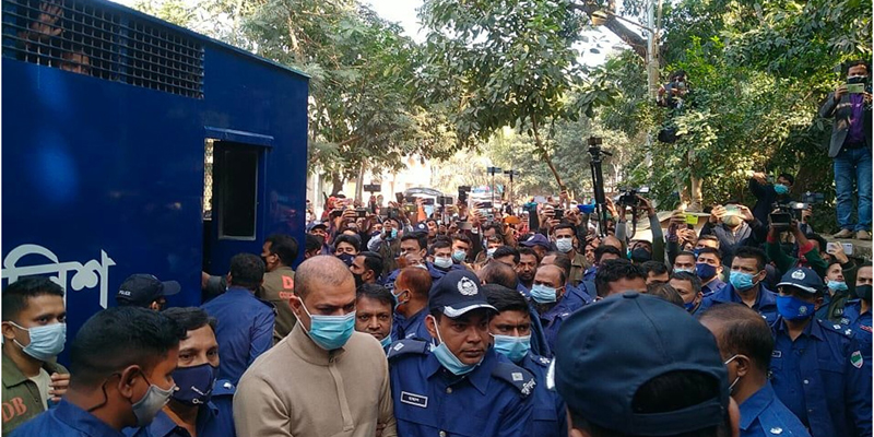 সিনহা হত্যা মামলার ১৫ আসামি আদালতে