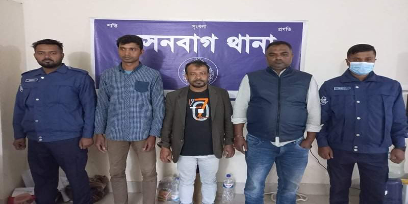 সেনবাগে ইয়াবা ও ফেনসিডিল সহ ৩ মাদক কারবারি গ্রেফতার