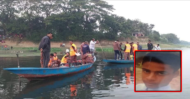 পলাশে নদীতে নিখোঁজের ৪ ঘন্টা পর কিশোরের মরদেহ উদ্ধার