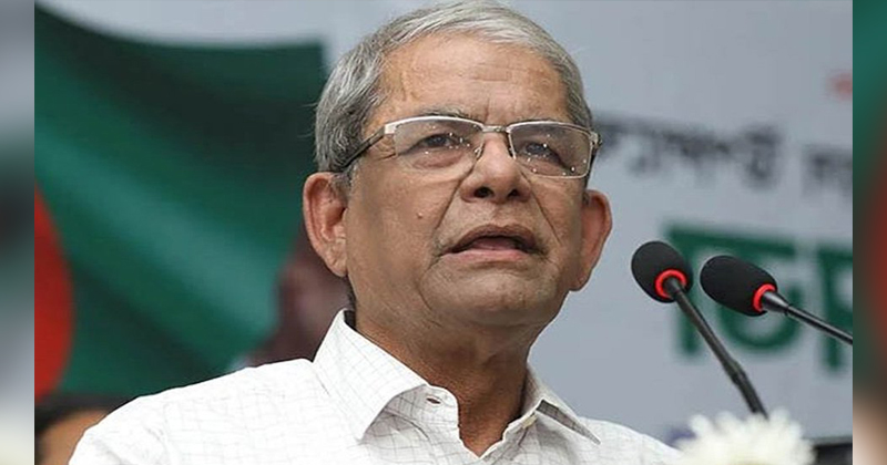 ১০ ডিসেম্বর ঢাকায় সমাবেশ হবেই : মির্জা ফখরুল