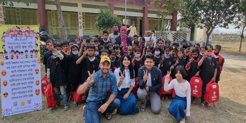 গ্লোবাল ল থিংকার্স সোসাইটির শিশুর স্বাস্থ্যসেবা বিতরণ
